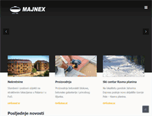 Tablet Screenshot of majnex.com